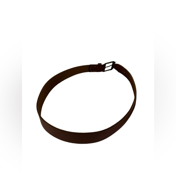 Genuine vintage TIMBERLAND tan leather belt medium size 34 - Picture 6 of 12